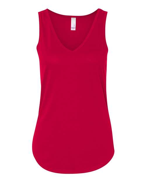 Women's Flowy V-Neck Tank Image 8