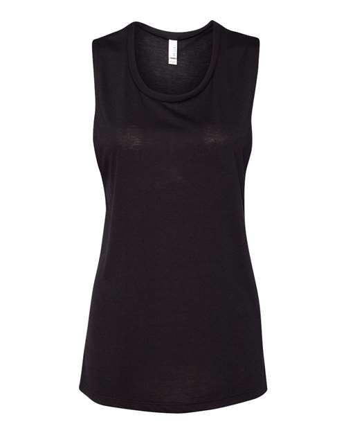 Women's Flowy Scoop Muscle Tank Image 4