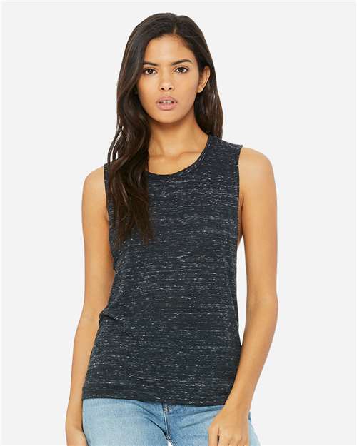 Women's Flowy Scoop Muscle Tank Image 6