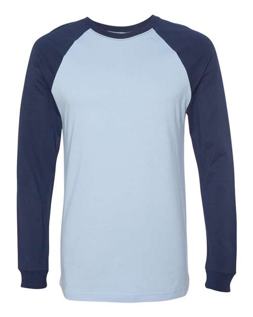 Men's Long Sleeve Jersey Baseball Tee Image 2