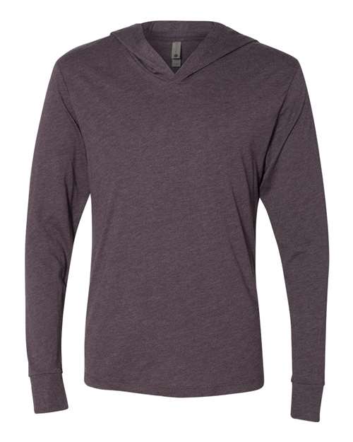 Unisex Triblend Hooded Long Sleeve Pullover T-Shirt Image 13