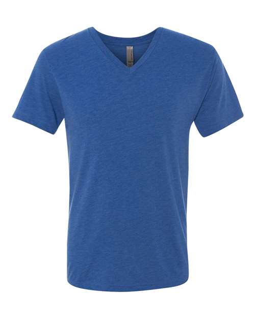 Men's Triblend V-Neck T-Shirt Image 3