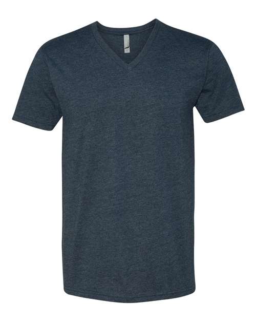 Men's CVC V-Neck T-Shirt Image 6
