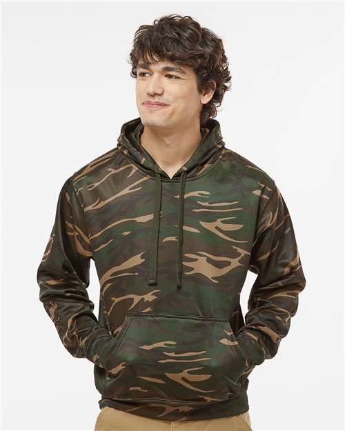 Men's Polyester Tailgate Hooded Sweatshirt Image 2