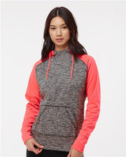 Women’s Colorblocked Cosmic Fleece Hooded Sweatshirt Image 1