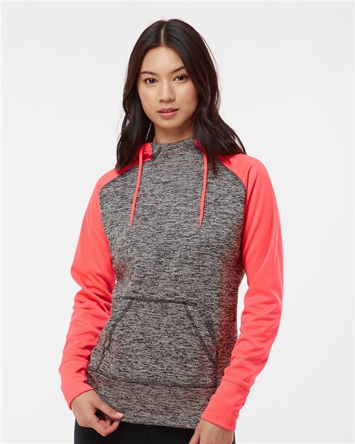 Women’s Colorblocked Cosmic Fleece Hooded Sweatshirt Image 1
