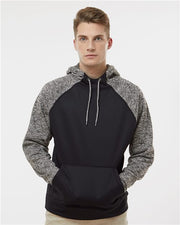 Men's Colorblocked Cosmic Fleece Hooded Sweatshirt Image 1