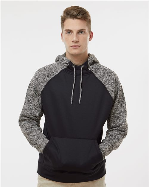 Men's Colorblocked Cosmic Fleece Hooded Sweatshirt Image 1