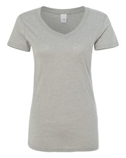Women’s Glitter V-Neck T-Shirt Image 1