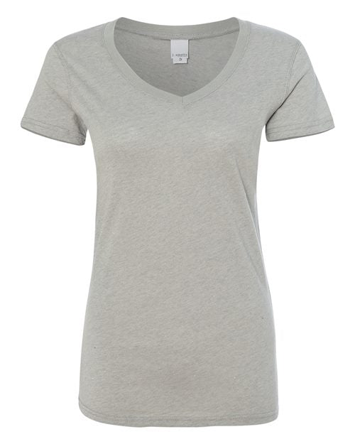 Women’s Glitter V-Neck T-Shirt Image 1