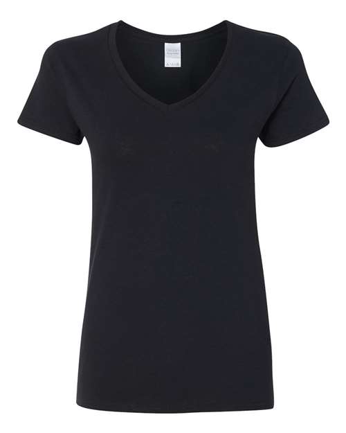 Women's Heavy Cotton™ V-Neck T-Shirt Image 3