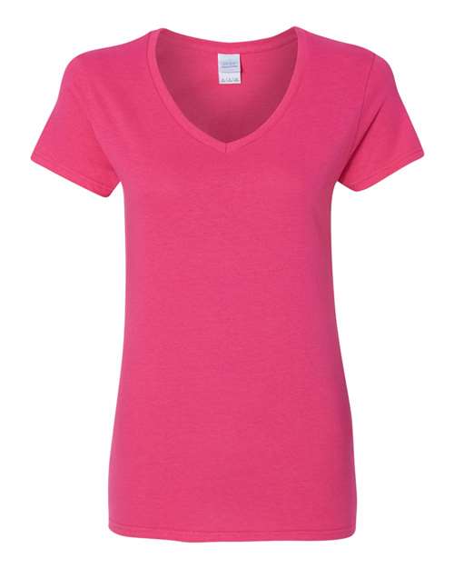 Women's Heavy Cotton™ V-Neck T-Shirt Image 8
