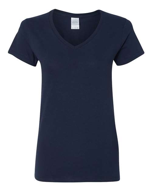 Women's Heavy Cotton™ V-Neck T-Shirt Image 9