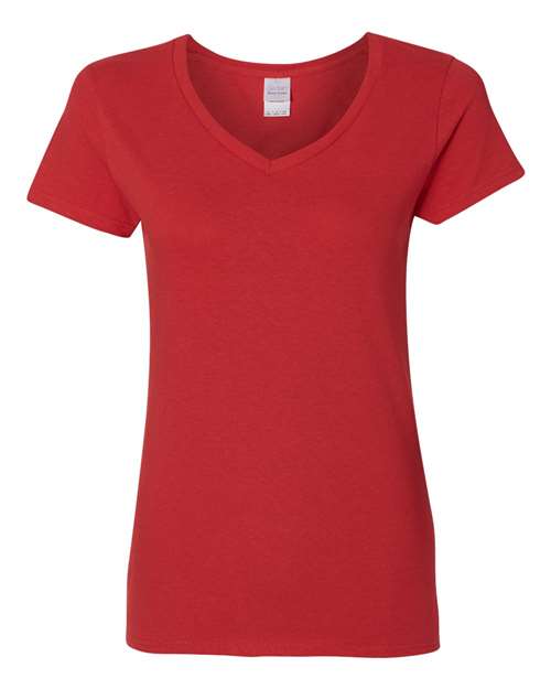 Women's Heavy Cotton™ V-Neck T-Shirt Image 11