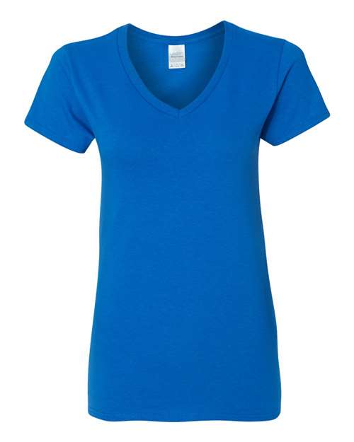 Women's Heavy Cotton™ V-Neck T-Shirt Image 12