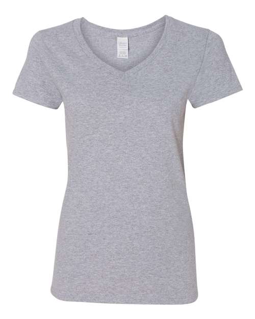 Women's Heavy Cotton™ V-Neck T-Shirt Image 14
