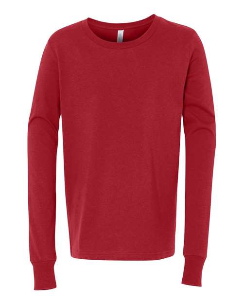 Youth Jersey Long Sleeve Tee Image 5