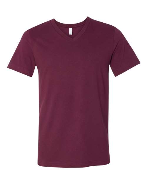 Unisex Jersey V-Neck Tee Image 12