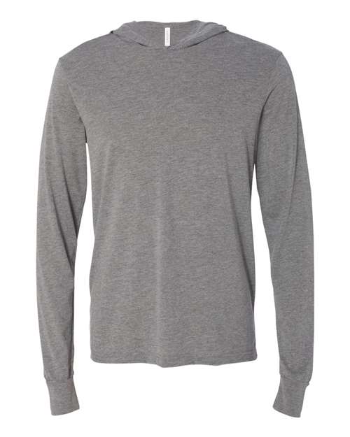 Unisex Jersey Hooded Long Sleeve Tee Image 7