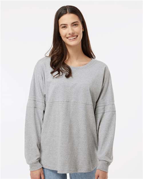 Women's Jersey Pom Pom Long Sleeve T-Shirt Image 5