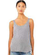 Women's Flowy Tank with Side Slit Image 1