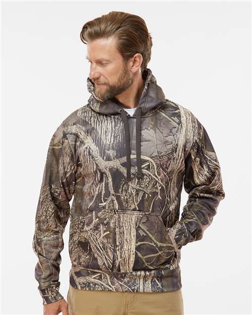 Men's Polyester Tailgate Hooded Sweatshirt Image 3