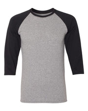 Unisex Triblend Three-Quarter Raglan Baseball T-Shirt
