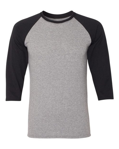 Unisex Triblend Three-Quarter Raglan Baseball T-Shirt