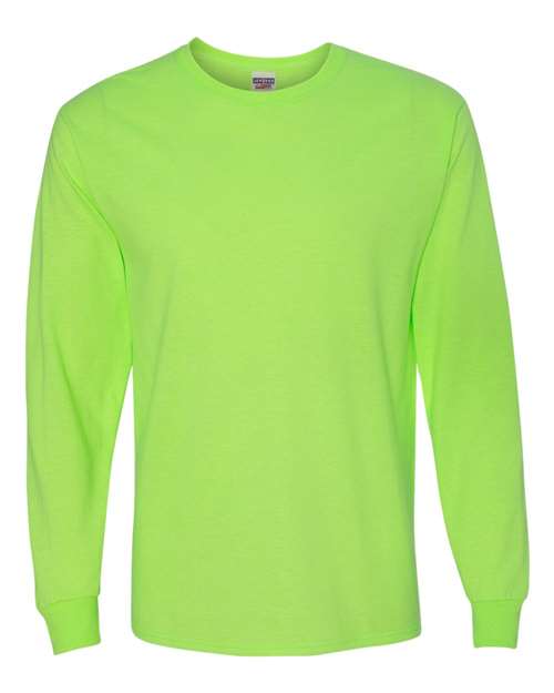 Unisex Dri-Power® Long Sleeve 50/50 T-Shirt Image 22