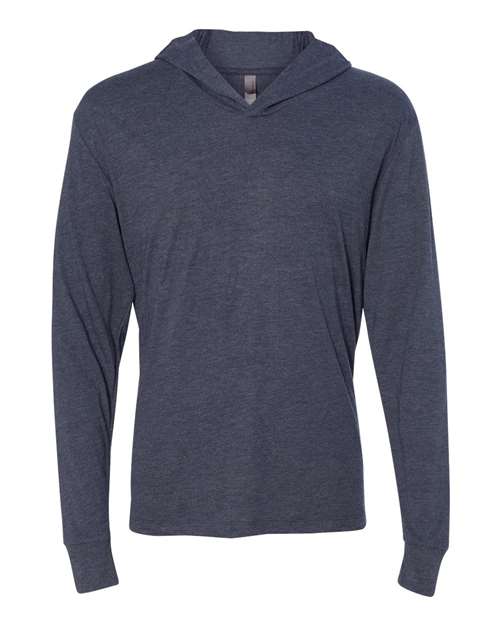Unisex Triblend Hooded Long Sleeve Pullover T-Shirt Image 12