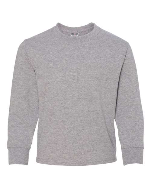Youth Dri-Power® Long Sleeve 50/50 T-Shirt Image 2