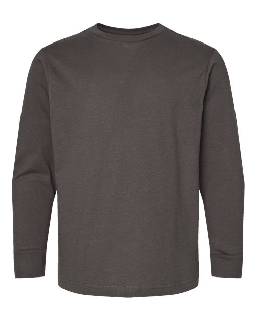 Youth Fine Jersey Long Sleeve Tee Image 3
