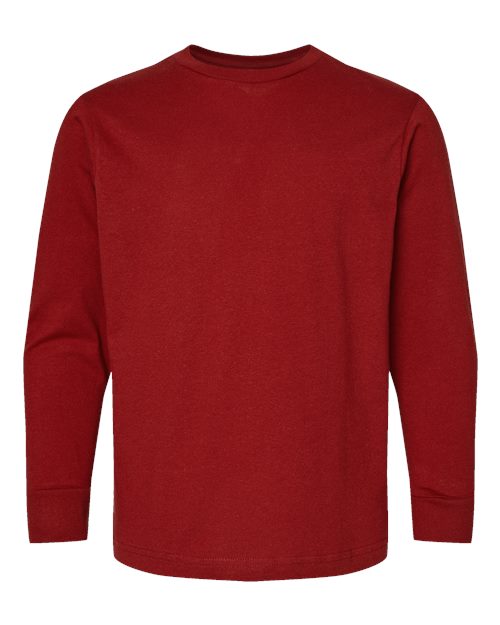 Youth Fine Jersey Long Sleeve Tee Image 5