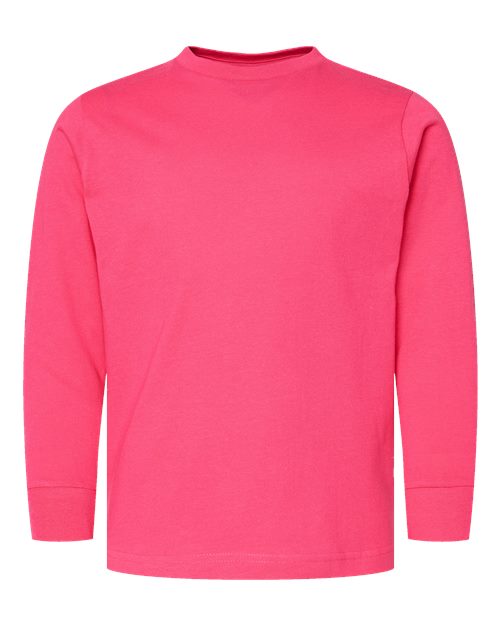 Youth Fine Jersey Long Sleeve Tee Image 8