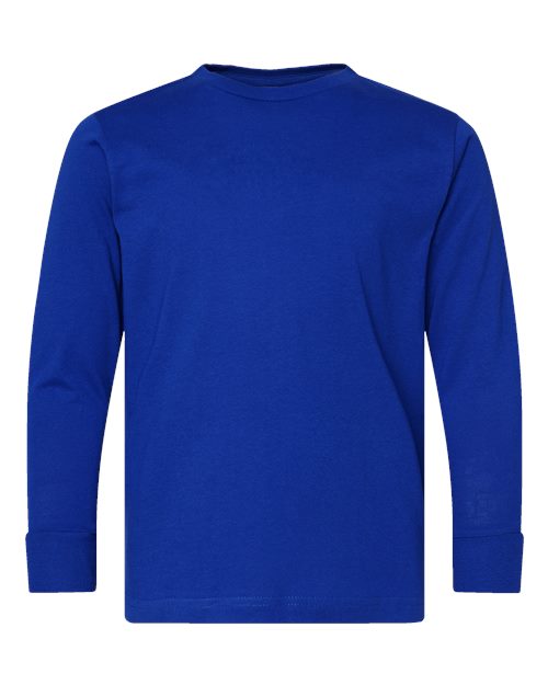 Youth Fine Jersey Long Sleeve Tee Image 18