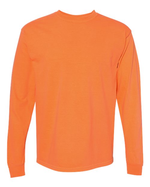 Unisex Garment-Dyed Heavyweight Long Sleeve T-Shirt Image 9