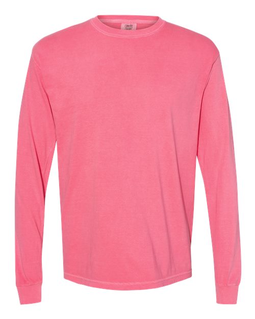 Unisex Garment-Dyed Heavyweight Long Sleeve T-Shirt Image 15