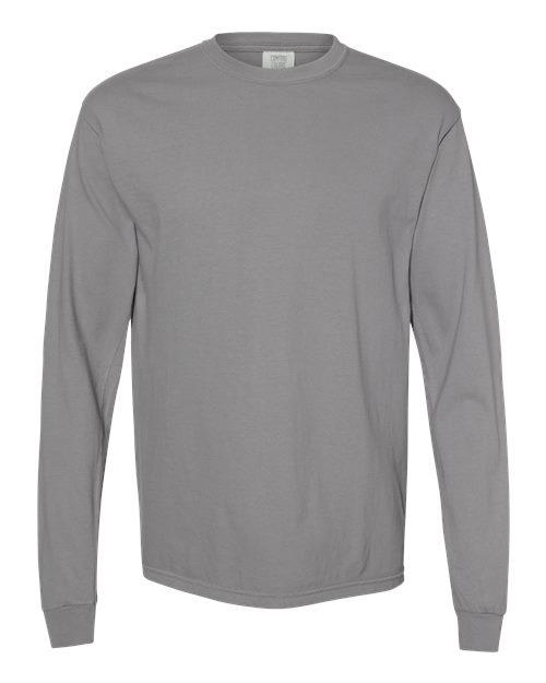 Unisex Garment-Dyed Heavyweight Long Sleeve T-Shirt Image 19