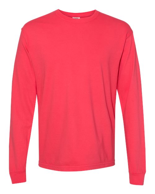 Unisex Garment-Dyed Heavyweight Long Sleeve T-Shirt Image 38