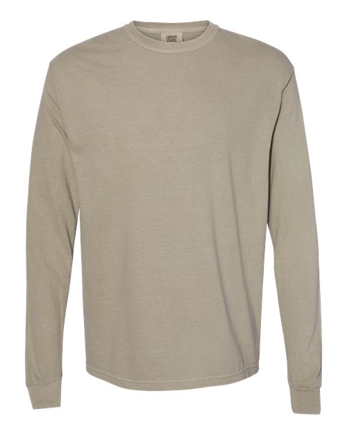 Unisex Garment-Dyed Heavyweight Long Sleeve T-Shirt Image 43