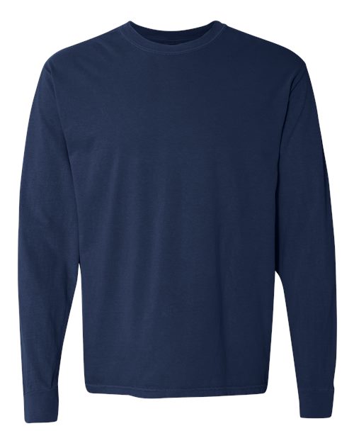 Unisex Garment-Dyed Heavyweight Long Sleeve T-Shirt Image 46