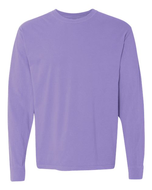 Unisex Garment-Dyed Heavyweight Long Sleeve T-Shirt Image 47