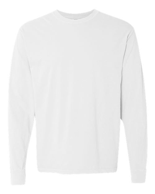 Unisex Garment-Dyed Heavyweight Long Sleeve T-Shirt Image 50