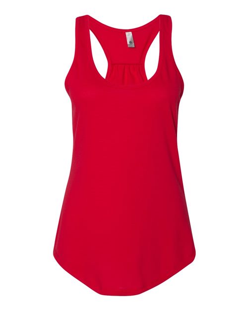 Women's Gathered Racerback Tank Image 1