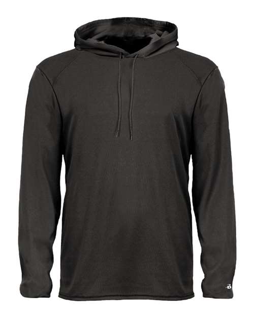 Unisex B-Core Hooded Long Sleeve T-Shirt Image 2