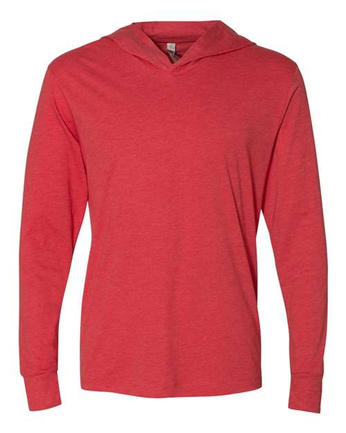 Unisex Triblend Hooded Long Sleeve Pullover T-Shirt