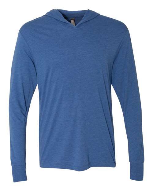 Unisex Triblend Hooded Long Sleeve Pullover T-Shirt Image 15