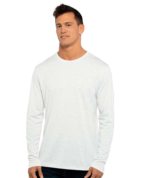 Men's Triblend Long Sleeve T-Shirt Image 3