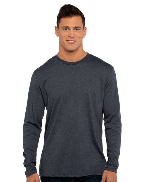 Men's Triblend Long Sleeve T-Shirt Image 8