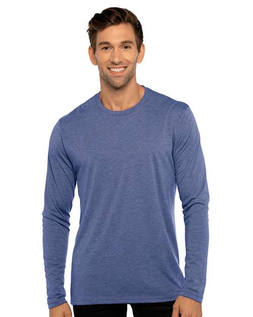 Men's Triblend Long Sleeve T-Shirt Image 10